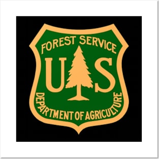 US forest service Posters and Art